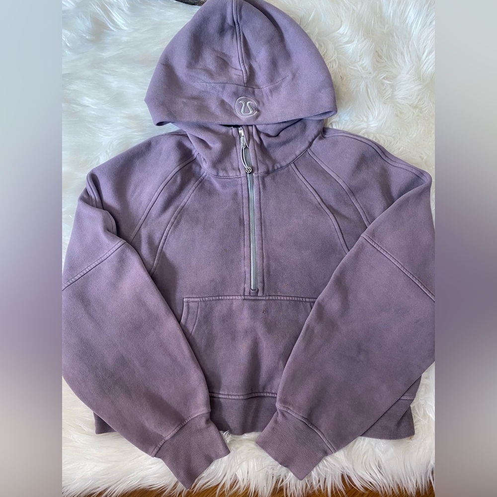 Lululemon half zip scuba